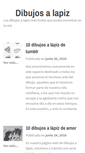 Mobile Screenshot of dibujosalapiz.com